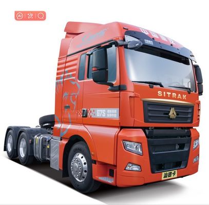 Hochdrehmoment-CNG-Traktor Luftfederung Schleppmotor Kapazität&gt;8L Rohrlose Reifenkonstruktion