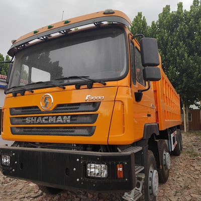 30 Tonnen 8X4 HOWO Shacman Gebraucht Tipper Truck 380 PS 20cbm Automatischer Müllwagen für den Bergbau
