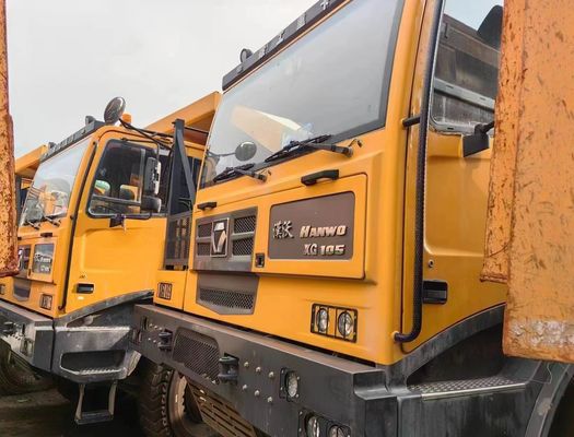 Elektro-System Batterie 2X12V/165ah Gebrauchtes schweres Lastwagen HOWO 6×4 Dump Tipper