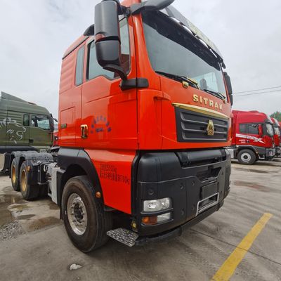 Sinotruck HOWO Dump Trailer Truck mit 1000L Tank ZZ4257N3247E1H und 6 Monaten