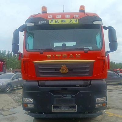 6×4 Antriebsrad FAW Traktor-Lkw zu erschwinglichen Finanzierungen mit Carbon Steel Cargo Box
