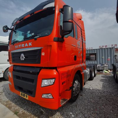 Zusammengepasste Anforderung Luftaufhängung Sitz 480PS CNG-Traktor Lkw zum Schleppen von Semi-Anhänger
