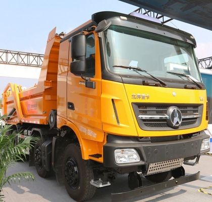 Shacman 8X4 Gebrauchtwagen Beiben V3 320 PS Hydraulisches Lenken Selbstdumping Währung US