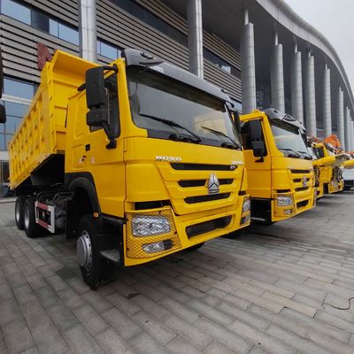 Gebrauchtes Sinotruk N7 6X4 Dump Truck mit Ladungshandgetriebe und hydraulischer Lenkung