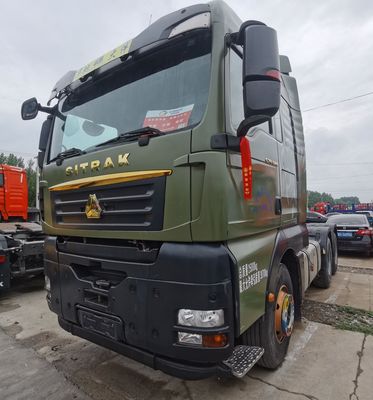 Reifenzertifizierung DOT 480 PS Motor und 6X4 Sinotruck Konfiguration Schwerlastdämpfer