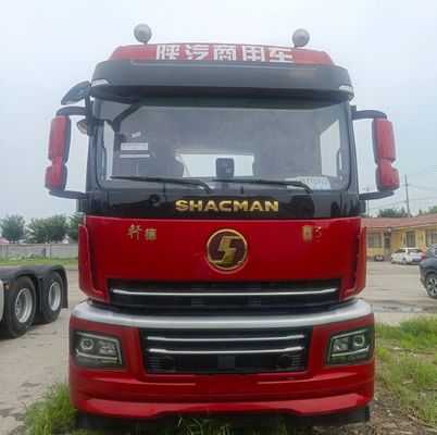 Shaanxi Automobile Delong 6X4 Diesel-Traktor-Lkw mit langlebiger Carbon-Stahl-Ladebox