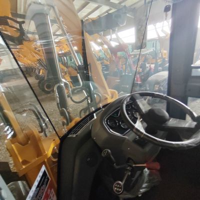 6 Monate Kundendienst Gelber Transportlader mit Euro 5 Motor