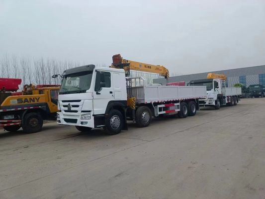 Unbemüht 8X4 16t Hydraulischer Gerade Boom LKW Montierter Kran Mobiler Kran LKW