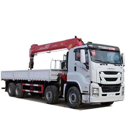 Unbemüht 8X4 16t Hydraulischer Gerade Boom LKW Montierter Kran Mobiler Kran LKW