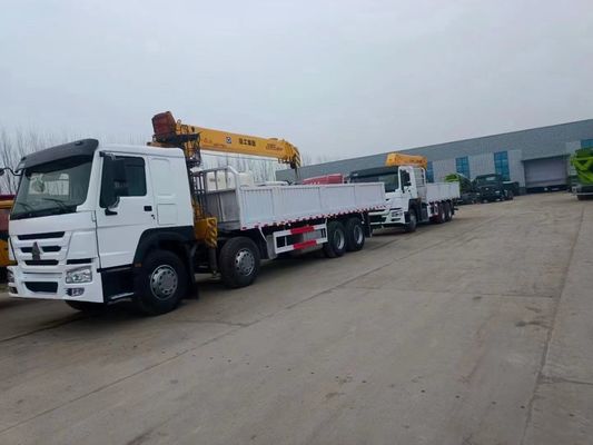 Unbemüht 8X4 16t Hydraulischer Gerade Boom LKW Montierter Kran Mobiler Kran LKW