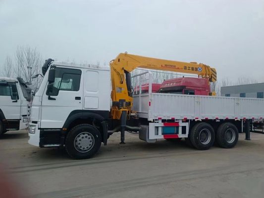Unbemüht 8X4 16t Hydraulischer Gerade Boom LKW Montierter Kran Mobiler Kran LKW