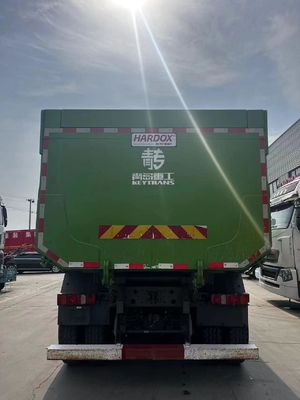 Gebraucht 440 PS 8X4 Dump Truck mit 7,2 Meter Ladekapazität und Klimaanlage Kabine