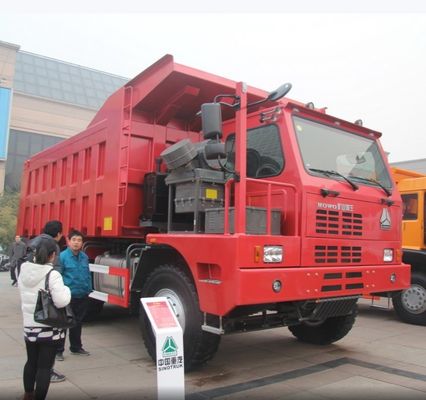 6X4 10 Räder Weichai 371HP 430HP N Tx Sitrak Gebraucht 70 90 130ton HOWO Hydraulischer Kipper Tipper Mine Dumper Dump Mining Truck