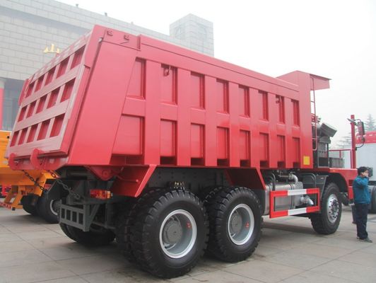 6X4 10 Räder Weichai 371HP 430HP N Tx Sitrak Gebraucht 70 90 130ton HOWO Hydraulischer Kipper Tipper Mine Dumper Dump Mining Truck