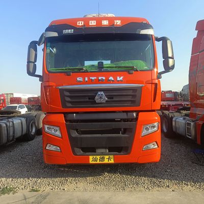 Leistungsstarker Sinotruck Sitrak G7 CNG 6X4 Traktortruck 480 PS mit einer Motorkapazität von &gt; 8 L