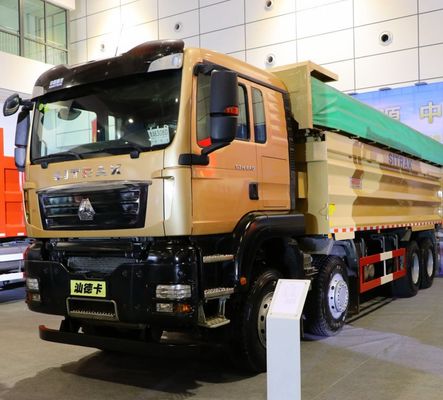 Farbgeschneiderter Sinotruck HOWO 6X4 Dump Truck mit Reifen Euro 3 Emissionsstandard