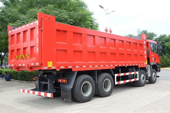 Gebrauchtes Sinotruk-Dump Truck mit angepasster Farboption und Hydrauliklenkung
