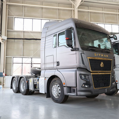 6 Monate Nachverkaufsservice 480 PS CNG-Traktor mit Luftaufhängungssitz 1000L Tank