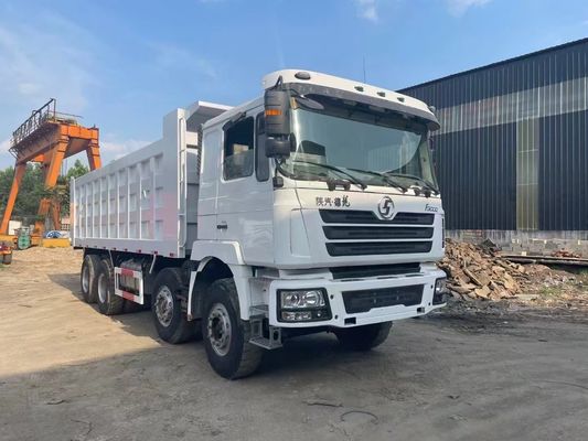 Shacman F3000 8X4 375HP Gebraucht-Dump Truck mit 4-6L Motorkapazität Front Lifting Style