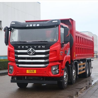 Reifen-Anpassung Saic Hongyan Jiehu H6 6X4 Traktorfahrzeug für Schwerlastbau