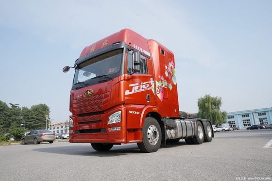 Handgetriebe und 400L Kraftstoffbehälter Schwerlast 420PS Traktor-Lkw mit Anhänger