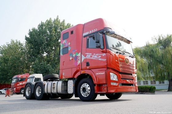 Handgetriebe und 400L Kraftstoffbehälter Schwerlast 420PS Traktor-Lkw mit Anhänger