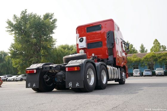 Handgetriebe und 400L Kraftstoffbehälter Schwerlast 420PS Traktor-Lkw mit Anhänger