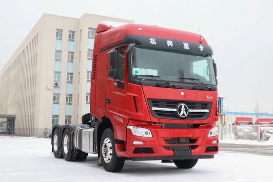 600L Kraftstoffbehälter Schwerlastdump Truck Luftfederung Traktor mit Handgetriebe