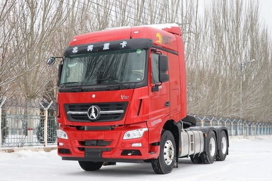 600L Kraftstoffbehälter Schwerlastdump Truck Luftfederung Traktor mit Handgetriebe