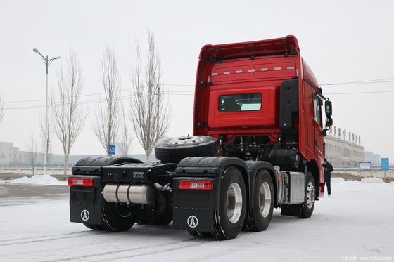 600L Kraftstoffbehälter Schwerlastdump Truck Luftfederung Traktor mit Handgetriebe