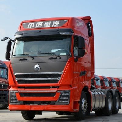 6X4 Gebraucht FAW Jiefang J7 Schwerlastwagen 550 PS Nationaler Fünf Amt Automatiktraktor mit Teilen