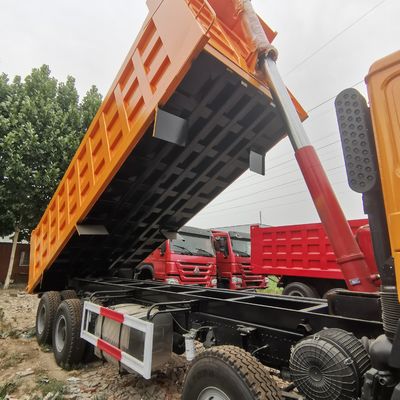 30 Tonnen 8X4 HOWO Shacman Gebraucht Tipper Truck 380 PS 20cbm Automatischer Müllwagen für den Bergbau
