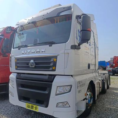 480 PS CNG-Traktor mit Sitzmotor mit Luftfederung &gt; 8 L 400 L Tank