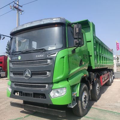 Reifen 480 PS Schwerlastwagen 8X4 Gebraucht 8,2m Rückerstattungen 30-Tage Rückerstattungsrichtlinie