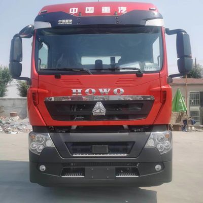 Rohrloser Reifendesign 400hptx7 HOWO Tipper Anhänger Lkw mit Kohlenstoffstahl Ladekiste