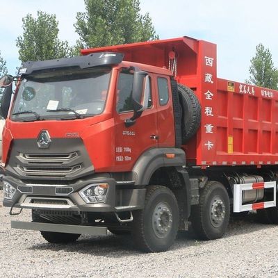 Hochleistungs 8x4 Dump Truck mit Sinotruk-Chassis und hydraulischer Servolenkung