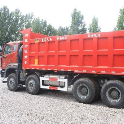 Hochleistungs 8x4 Dump Truck mit Sinotruk-Chassis und hydraulischer Servolenkung