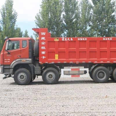 Schwerlastwagen 8X4 Müllwagen Verkauf mit hydraulischer Steuerung Einfache Anfangszahlung