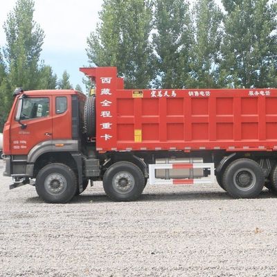 Schwerlastwagen 8X4 Müllwagen Verkauf mit hydraulischer Steuerung Einfache Anfangszahlung