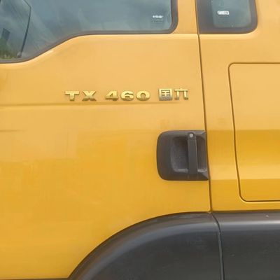 Luftkonditionier-Cabine Gebraucht-Dump-Truck in ausgezeichnetem Zustand mit Carbon-Stahl-Cargo-Box