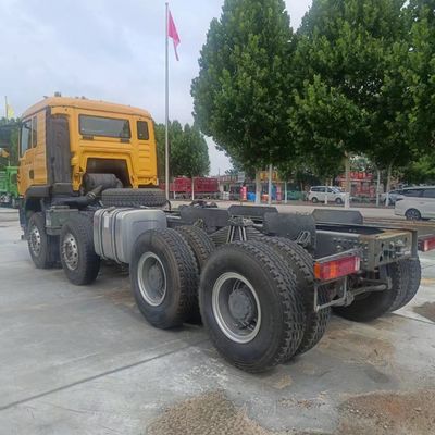 Luftkonditionier-Cabine Gebraucht-Dump-Truck in ausgezeichnetem Zustand mit Carbon-Stahl-Cargo-Box