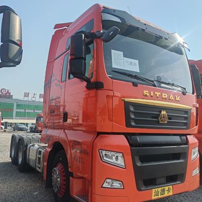 Fahrersitz Schwerlastwagen Gebraucht Sitrak G7h Traktor mit Rohrlosen Reifen