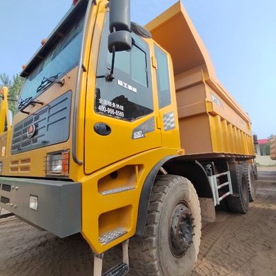 Sinotruck Rhd Rechtsfahrer LHD 6X4 100t Lade- und Abstoßwagen Tipper-Truck für ≤5 Sitzplätze