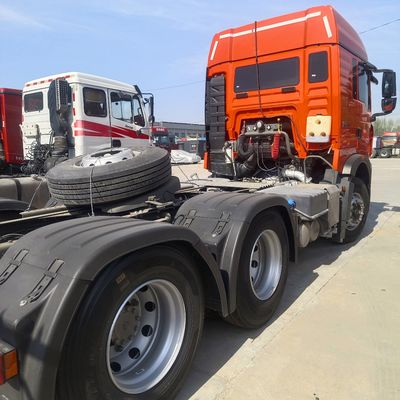 6×4 Antriebsrad Manualgetriebe Haowo Schwerlastzug mit Luftfederung
