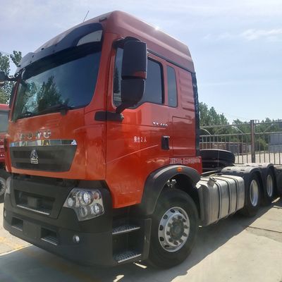 6×4 Antriebsrad Manualgetriebe Haowo Schwerlastzug mit Luftfederung