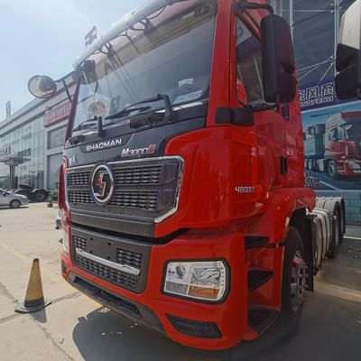400L Kraftstoffbehälter Shacman Traktor-Lkw mit Handgetriebe und Luftaufhängung