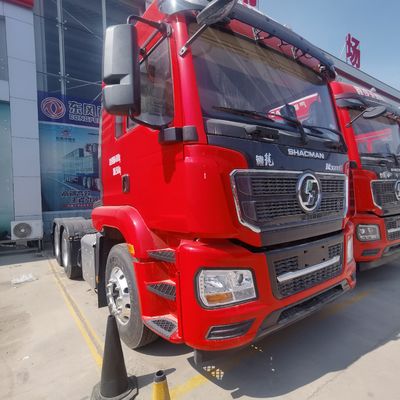400L Kraftstoffbehälter Shacman Traktor-Lkw mit Handgetriebe und Luftaufhängung