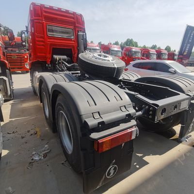 400L Kraftstoffbehälter Shacman Traktor-Lkw mit Handgetriebe und Luftaufhängung