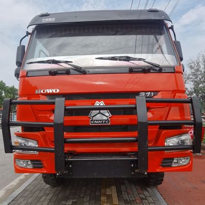 Nationaler Schwerlastwagen 8X4 Dump Truck Hydraulisches Lenken Klimaanlage Kabine inklusive