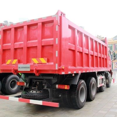 Maschinengesteuerter Lenkwagen Sinotruck Dump Truck für den schweren Bergbau und den Bau
